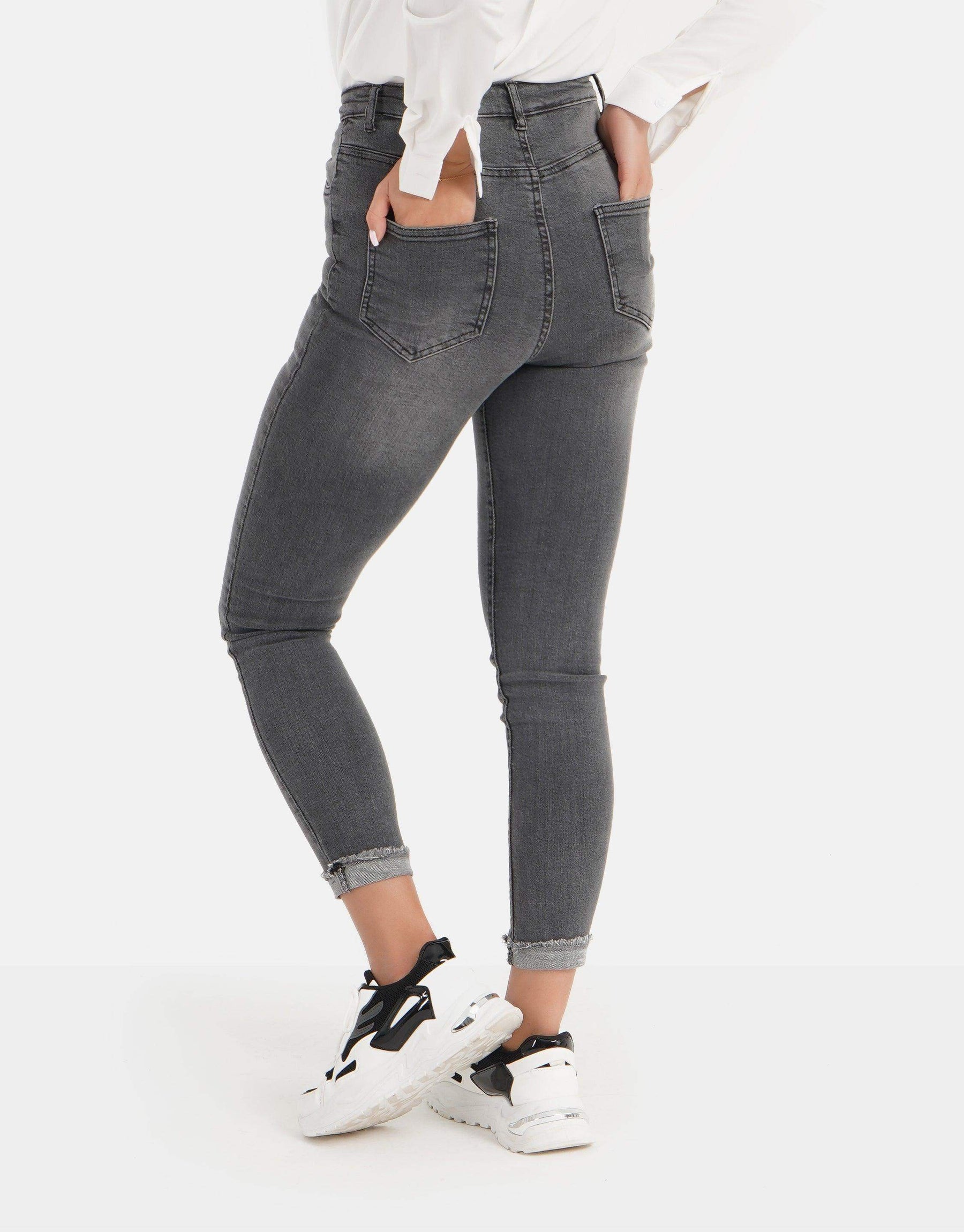 High Rise Skinny Jeans - Carina - كارينا
