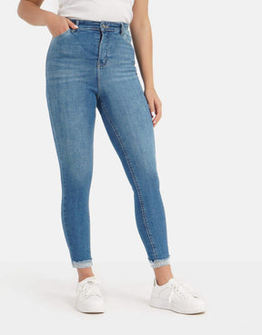 High Rise Skinny Jeans - Carina - كارينا