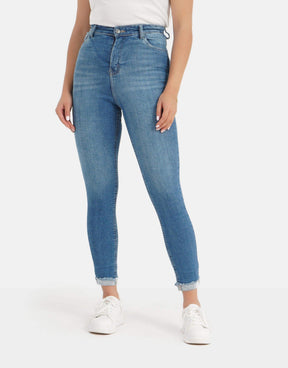High Rise Skinny Jeans - Carina - كارينا