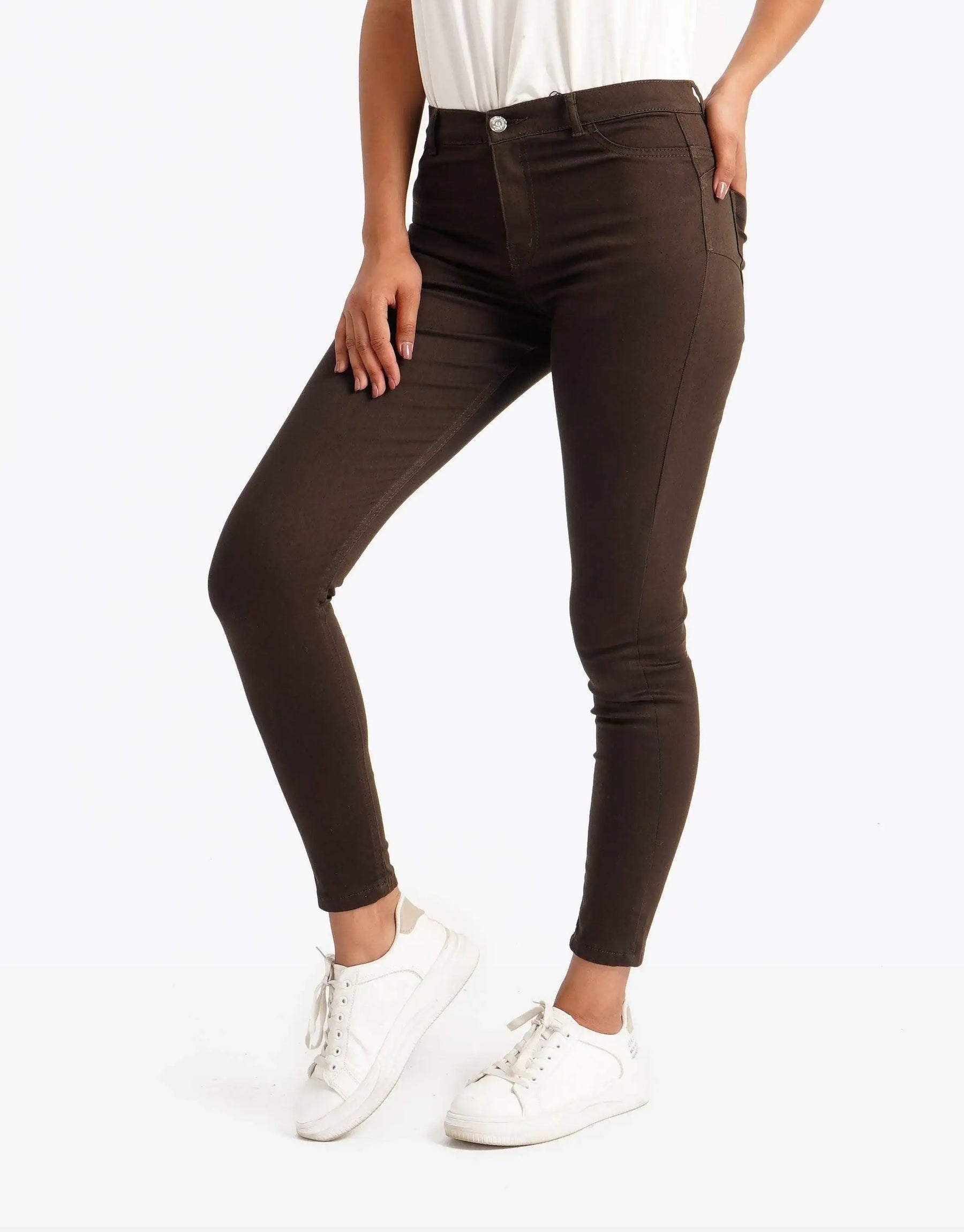 High Waist Skinny Leggings - Carina - كارينا