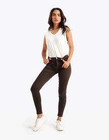 High Waist Skinny Leggings - Carina - كارينا