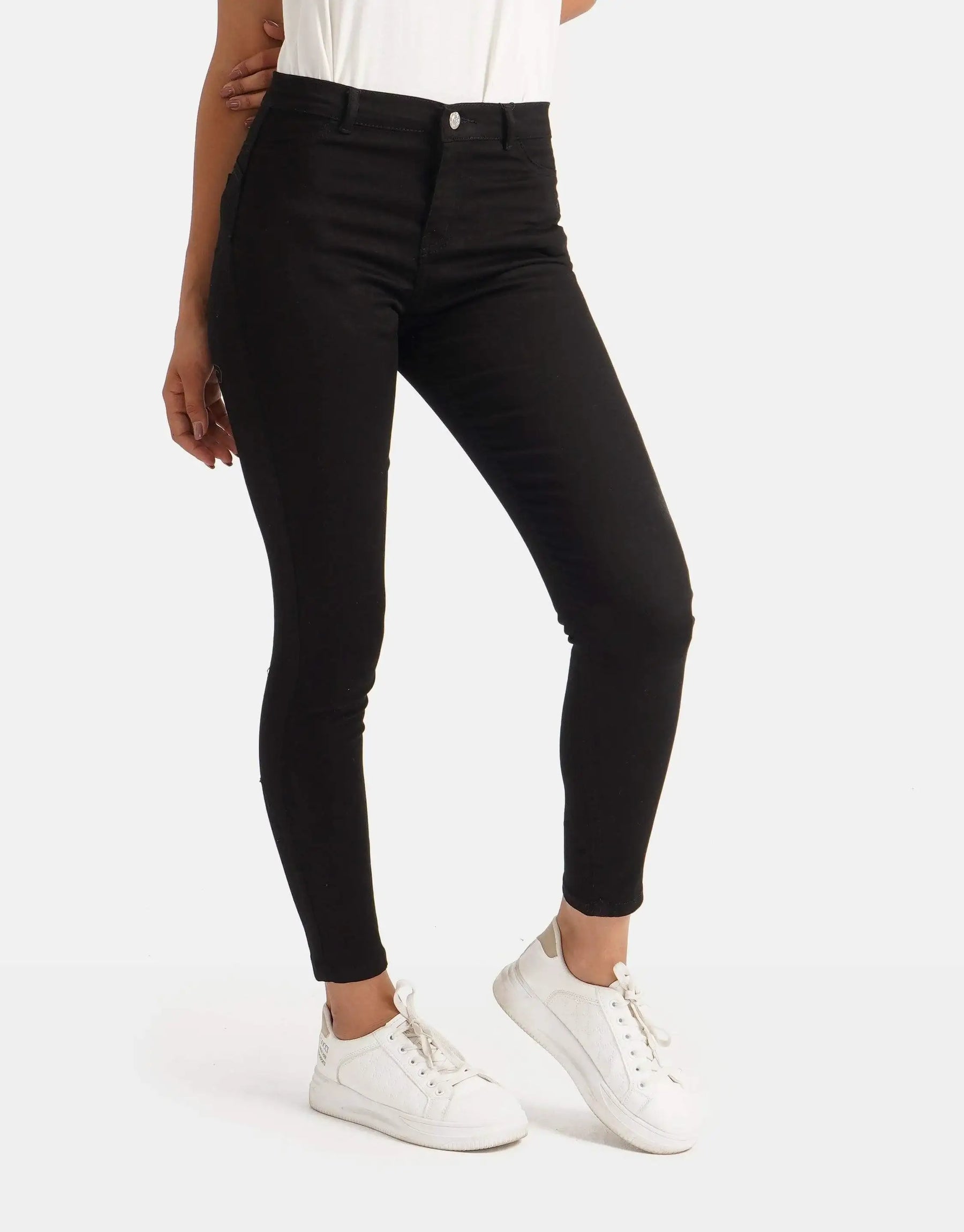 High Waist Skinny Leggings - Carina - كارينا