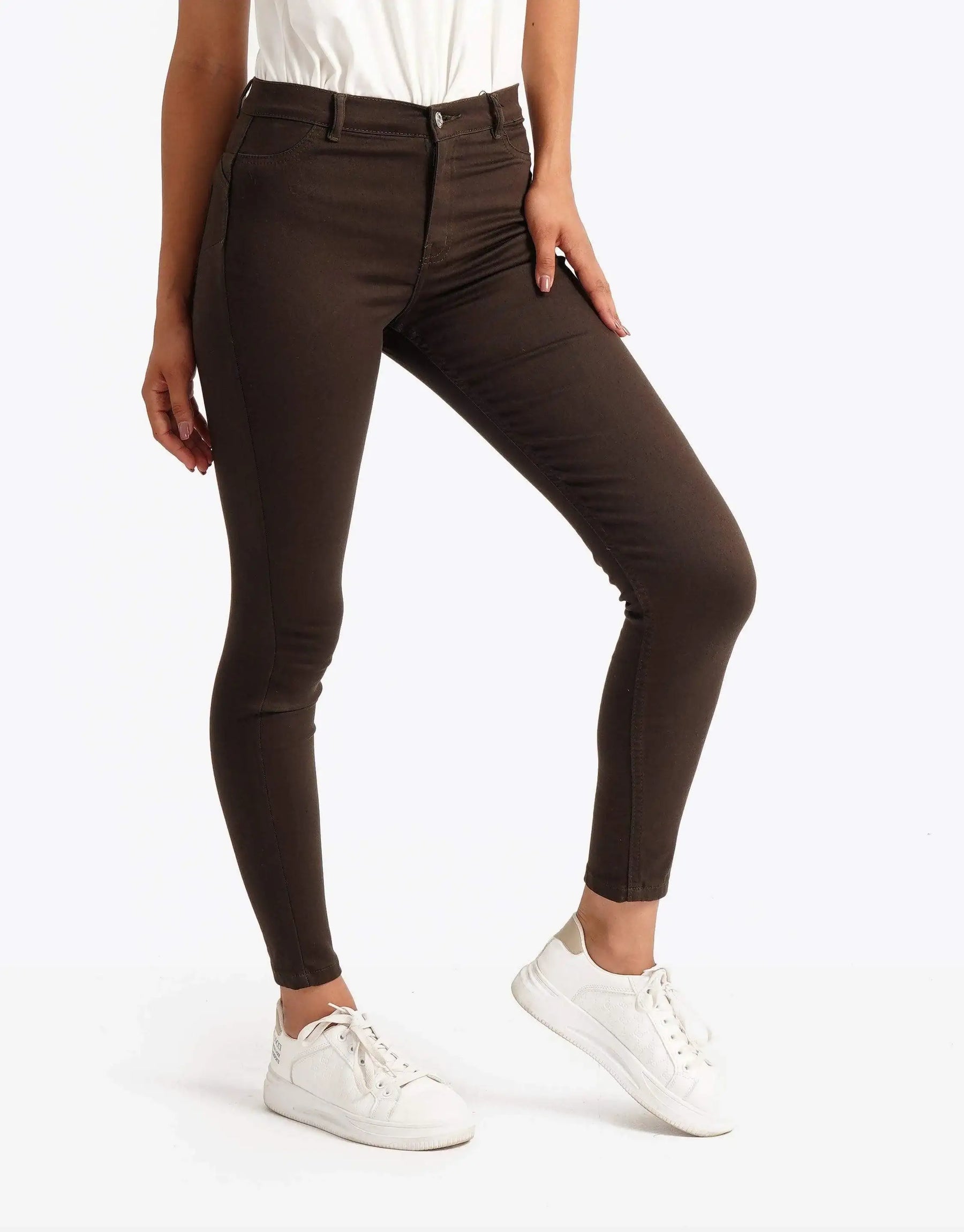 High Waist Skinny Leggings - Carina - كارينا