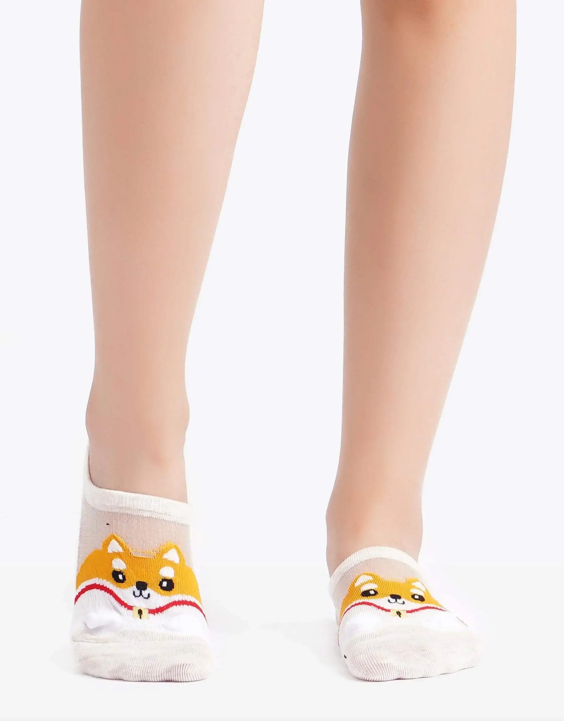 Invisible Animal Print Socks -3 Pairs - Carina - كارينا