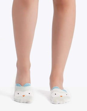 Invisible Socks with Animal Print - 3 Pairs - Carina - كارينا