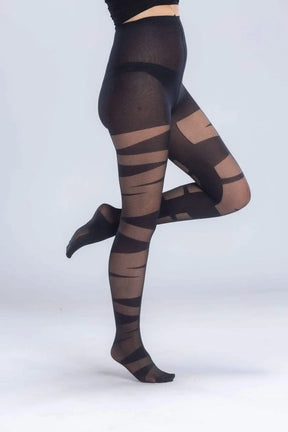 Jacquard Patterned Pantyhose - Carina - كارينا