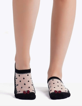 Low Cut Ankle Socks - 2 Pairs - Carina - كارينا