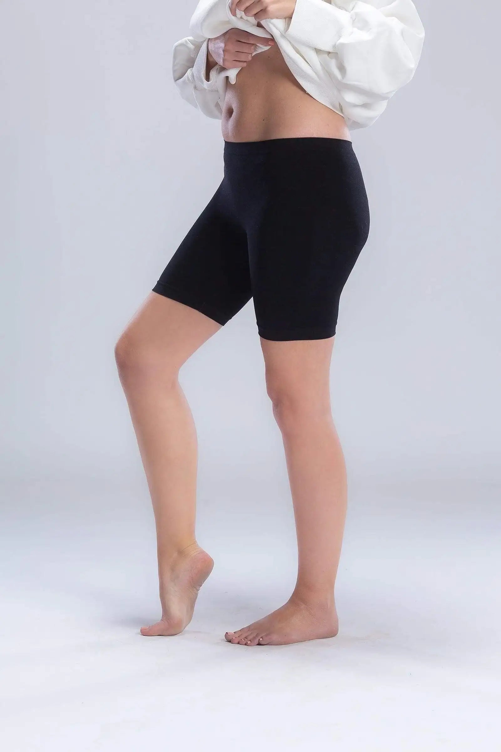 Microfiber Mid-Thigh Shorts (Pack of 3) - Carina - كارينا