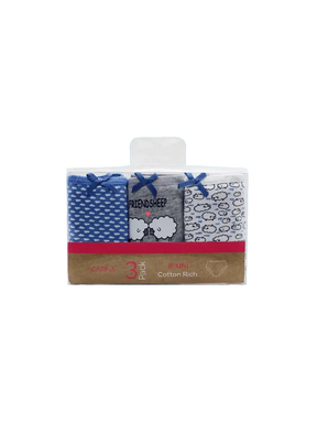 Pack of 3 Bikini Panties - Carina - كارينا