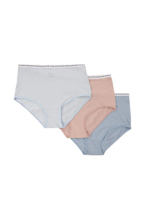 Pack of 3 Cotton Full Brief - Carina - كارينا