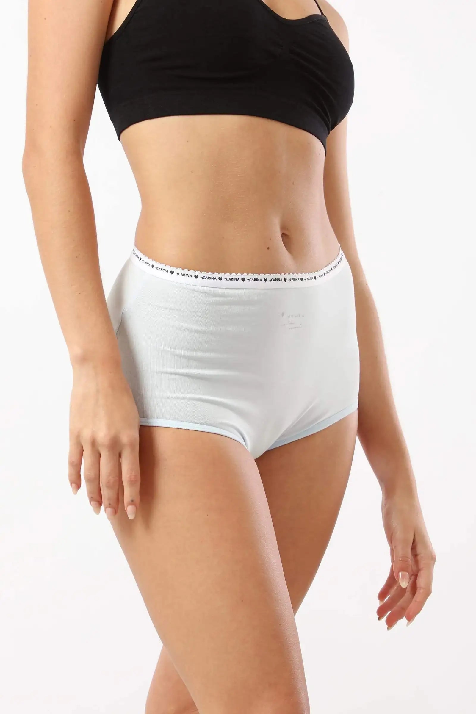 Pack of 3 Cotton Full Brief - Carina - كارينا