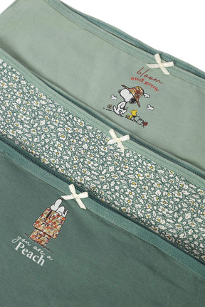 Pack of 3 Cotton Full Brief - Carina - كارينا