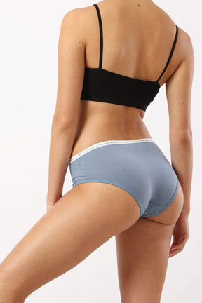 Pack of 3 Plain Brief Panties - Carina - كارينا