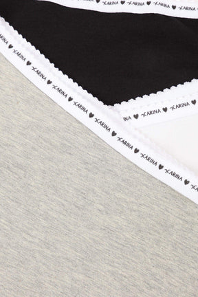Pack of 3 Plain Full Brief - Carina - كارينا
