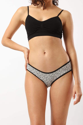 Pack of 7 Cotton Bikini Panties - Carina - كارينا