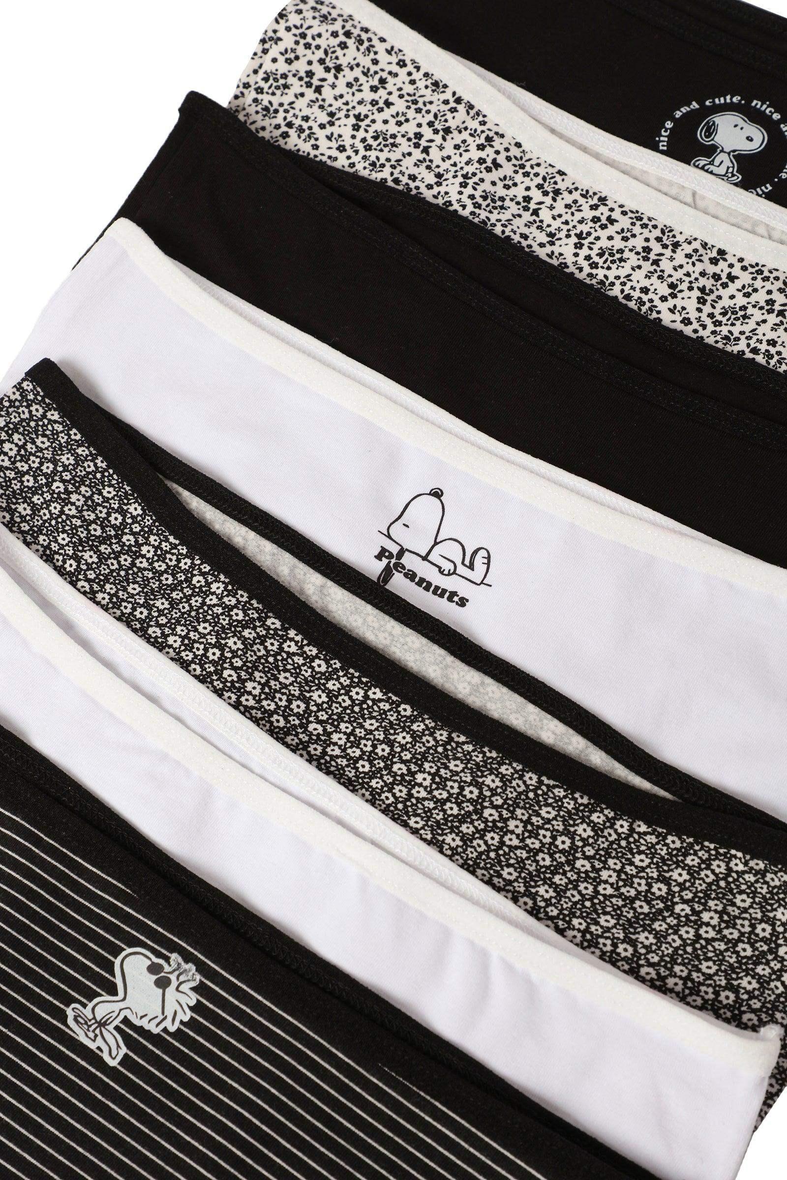 Pack of 7 Cotton Brief Panties - Carina - كارينا