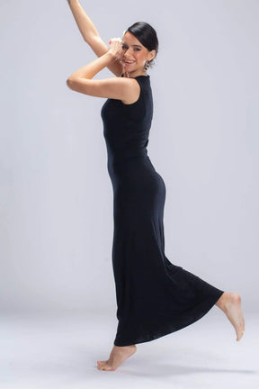Round Neck Long Sleeveless Dress - Carina - كارينا