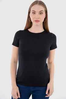 Short Sleeves Viscose Top - Carina - كارينا