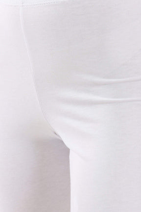 Slim Fit Cotton Leggings Short - Carina - كارينا