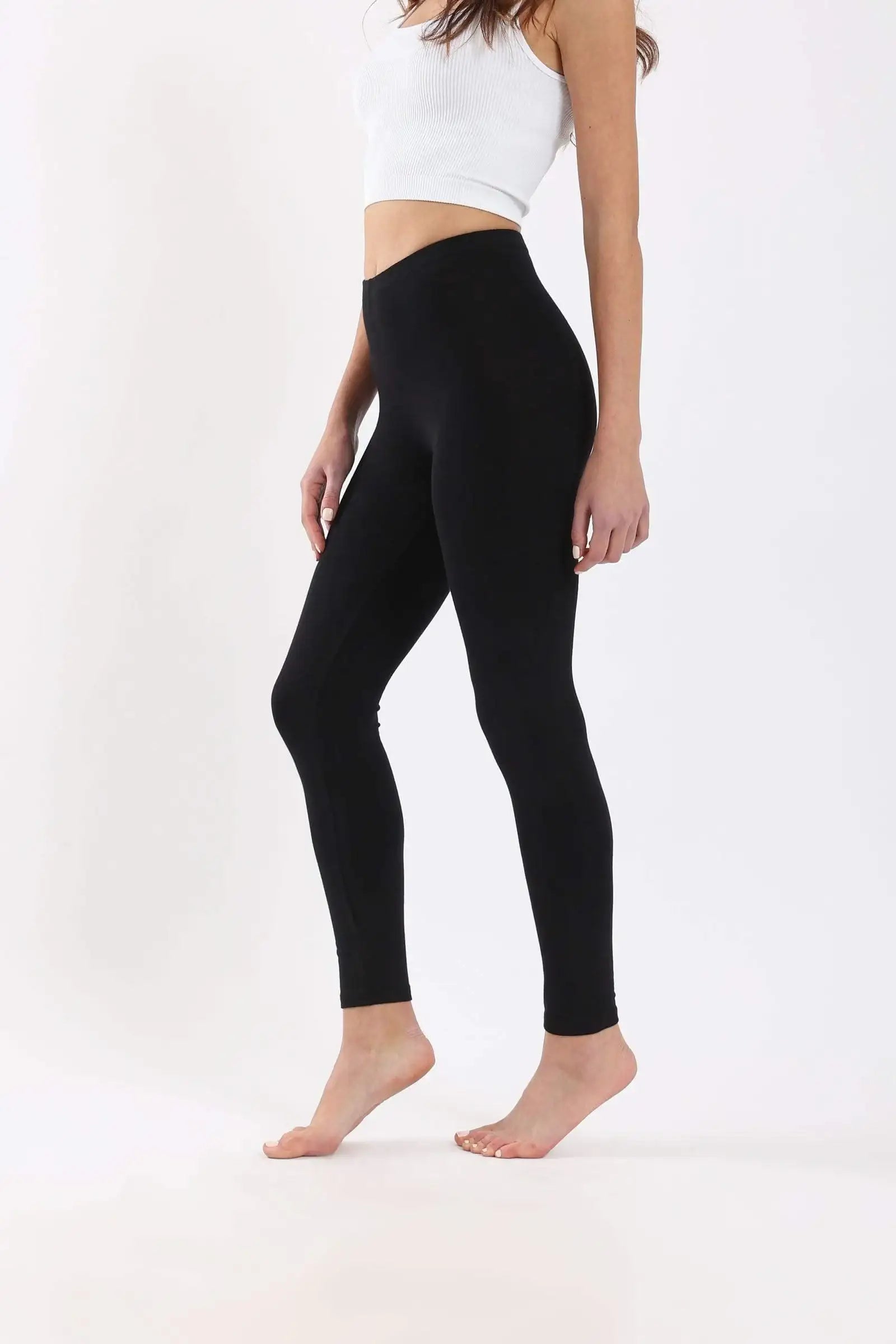 Viscose High Waist Leggings - Carina - كارينا