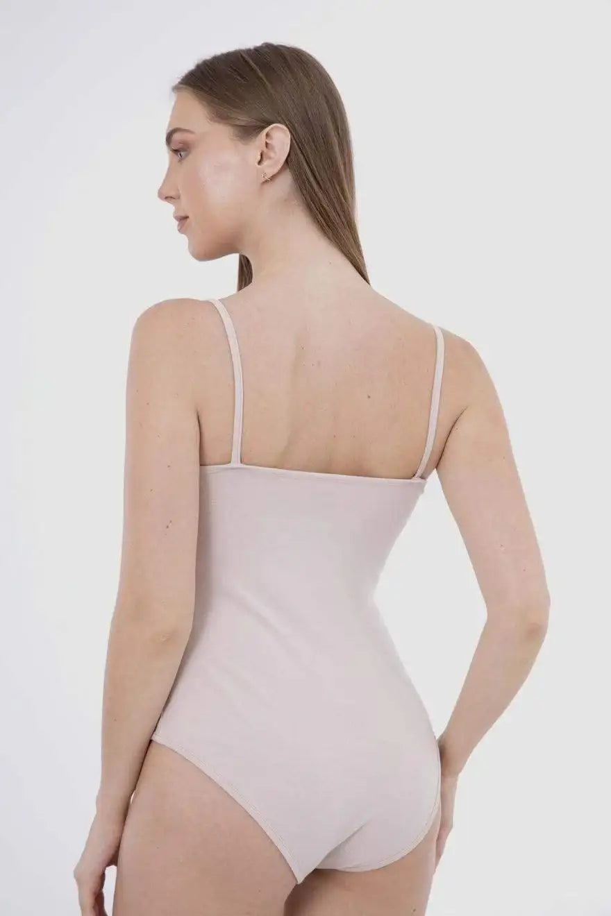 Viscose Sleeveless Bodysuit - Carina - كارينا