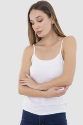 Viscose Sleeveless Tank Top - Carina - كارينا